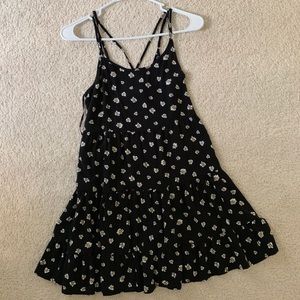 Sunflower babydoll dress